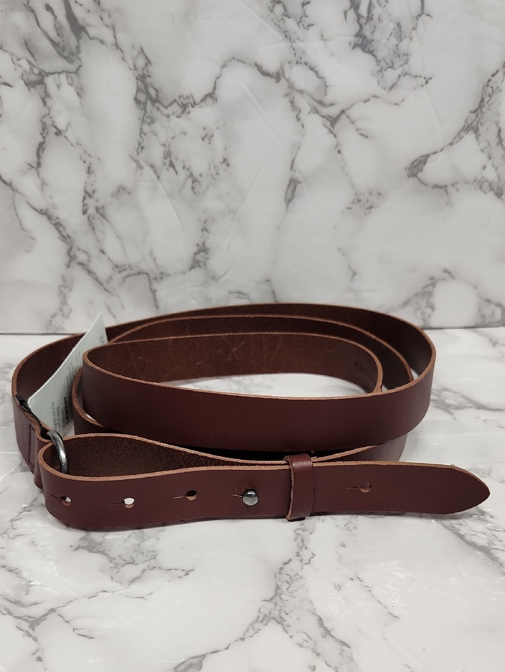 Eileen Fisher Brown Leather Wrap Belt
